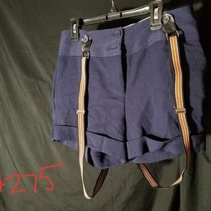 Junior Shorts with Suspenders